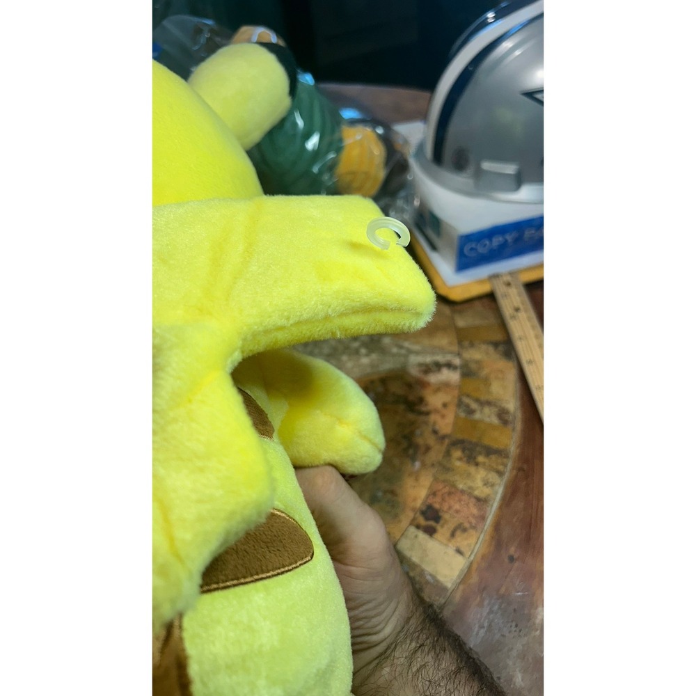 Build-A-Bear Pokemon Pikachu Plush 12 inch approx Yellow Stuffed Animal - Picture 6 of 9